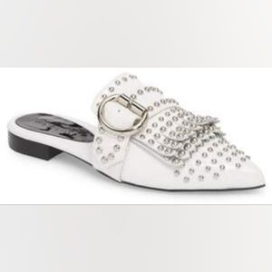 Jeffrey Campbell Daniel Leather mules size 8M